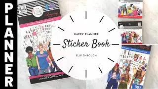 Rong Rong x Happy Planner Sticker Book Flip Through | 2020 Spring Release | Planner Sticker Haul