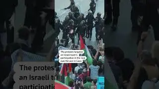 Vuelta cycle race ends early after pro-Palestinian protests, clashes | REUTERS