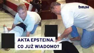 Co wynika z akt Epsteina? Opublikowano trzy miliony stron dokumentów @tvn24