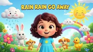 Rain Rain Go Away 🌧️ | The Rainy Day Play ☀️ | Toddler Songs & Kids Cartoon