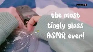 ASMR Scratch The Glass So Tingly! 🌻