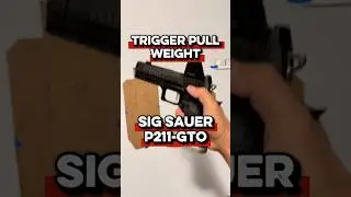 Trigger Pull Weight of Sig Sauer P211-GTO #trigger #handgun #p211