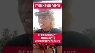 Ferdinand Looper kaya pala sya umalis agad sa Negros Oriental....