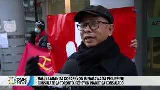 Mga advocate sa Toronto nag-rally laban sa korapsyon | OMNI News Filipino