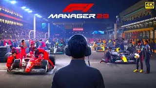 F1 MANAGER 2023 New Official Gameplay Demo 25 Minutes (4K)