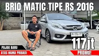 SPILL BRIO RS MATIC HARGA KEMERDEKAAN || BRIO MATIC TIPE RS 2016 