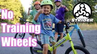 EASIEST & BEST way to teach your child to ride a bike // STRIDER 14x