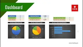 Membership Tracking Excel Template | Track Membership Renewals | For Gyms, Health Clubs, Library etc