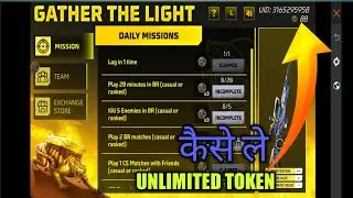 HOW TO GET UNLIMITED LIGHT TOKEN IN FREE FIRE DIWALI LIGHT FEST EVENT #GamerCity2M