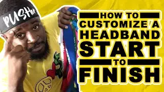 How To Customize a HeadBand Using Heat Transfer Vinyl