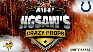 SNF UNDERDOG Picks, Plus Money PROPS Crazy Parlays | #Colts vs #Vikings | #NFL #BETS