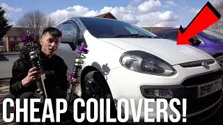 INSTALLING COILOVERS FOR THE FIRST TIME! 😎