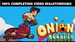 #AD | Onion Assault All Stages, 100% video walkthrough (from the maker of Gunman Clive)