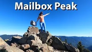 Hiking Mailbox Peak - Conditioning for summer climbing