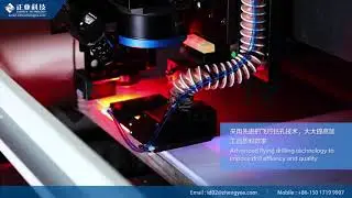 laser pcb drilling machine for blind holes and through holes(Zhengye Technology)