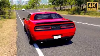 Dodge Challenger SRT Hellcat - Forza Horizon 3 | 4K Gameplay