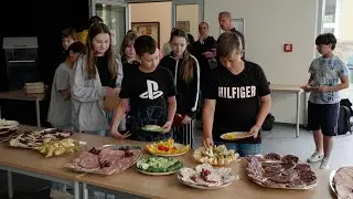 Gesundes Frühstück an Rostocker Schule – dank Lernen, aber satt!