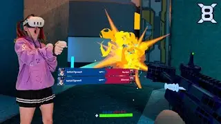 NEW 5v5 VR HERO SHOOTER : X8. FREE ON META QUEST