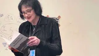 Einleitung Tanja Krienen f&uuml;r Lesung mit Konzert 🎶 von FRANNS von Promnitz, Zimmerb&uuml;hne Chemnitz