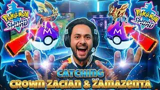 Legendary Finale : Catching Crown Zacian & Zamazenta in Pokémon Sword! ⚔️🛡️#pokemon #pokemongo 