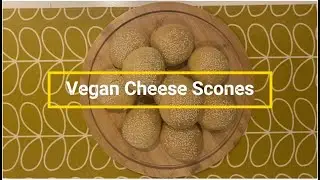 Vegan cheese scones