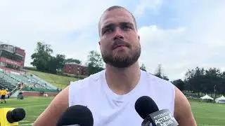 Pat Freiermuth says having Aaron Rodgers 'opens up a lot of possibilities'