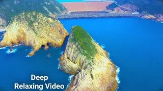 Deep,Sleep 🌿 Music and calming piano Video And Meditation,Rain Video 