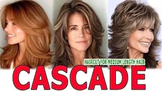 Why Everyone Wants a CASCADE Haircut for Medium Length Hair