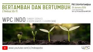 Kebaktian WPC Bull Creek | 25 Januari 2026