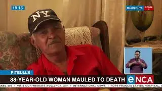 Elderly woman mauled to death by pitbulls