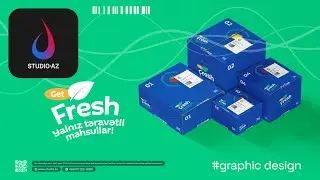Meyvə-tərəvəz loqistikası şirkəti &uuml;&ccedil;&uuml;n Vizual kimlik (Brendinq) - The Get Fresh Company - STUDIO.AZ
