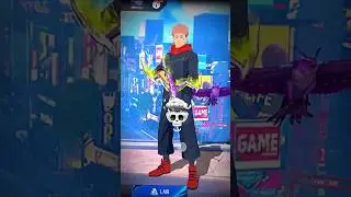 YUJI ITADORI MIL HI GAYA 💀😂 FREE FIRE FUNNY MOMENT #freefire #shorts #funny #shortsfeed #foryou #yt