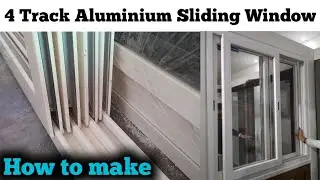 4 Track Aluminium Domal Window | Sliding Window | Door |