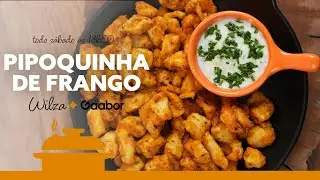 PIPOQUINHA DE FRANGO NA AIRFRYER! #RECEITASNAAIRFRYER COM @gaaborbr e Wilza Leonel