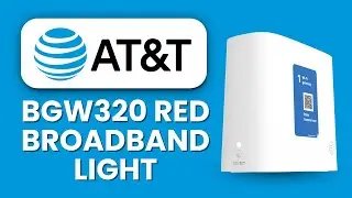 BGW320 Red Broadband Light 🔴 Fiber Cable Alignment Fix