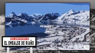 El embalse de #RIAÑO Y SU ENTORNO vista de pájaro (LEÓN) 🏔🏞👀