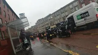 Blue Angels Biker Gang Maryhill Road Glasgow