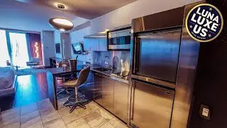Luxury 53rd Flr Condo with Amazing Sunset View & Balcony NO ReFee at Palms Place | United States ⭐
