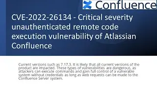 CVE-2022-26134 Zero-Day Exploitation of Atlassian Confluence vulnerability 👍
