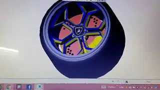 Creo.ajay Lamborghini alloy wheel with disc brake