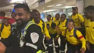 South African Fire Fighters Arrive in Edmonton to Help Battle Wildfires