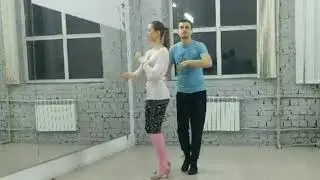 Alex&Natalie UrbanKiz Advanced / Tricks / Lift-and-spin with hammerlock
