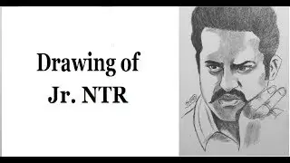 Drawing of Jr. NTR / Movie Dhammu / step by step