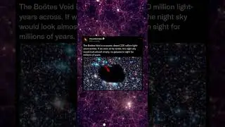 The Universe&rsquo;s Largest &ldquo;Nothing&rdquo; #shorts #space #astronomy