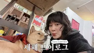 노로바이러스와 함께한 새해 브이로그 ☀️| 롯데타워 카운트다운 보고, 파마도 하고, 디제잉 장비 당근하기 🥕