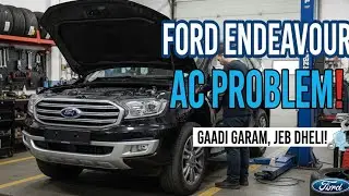 : Ford Endeavour AC Cooling Problem Solved! ❄️ Full AC Service & Repair​Option 