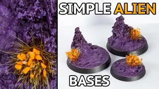 Simple 👽 Alien 👽  Environment | Purple Planet Base