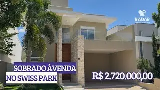 Sobrado à Venda no Swiss Park Campinas  #imoveiscampinas #swissparkcampinas