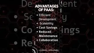 Platform as a Service (PAAS) #technology #git #cloud #gitlog