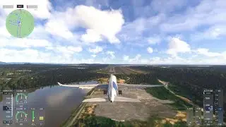 Microsoft Flight Simulator KL Landing 330